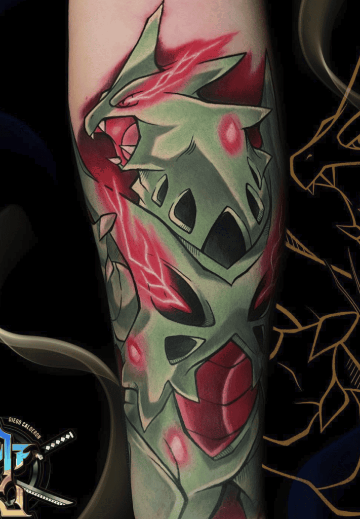 Mega Tyranitar Mega Pokémon Tattoo