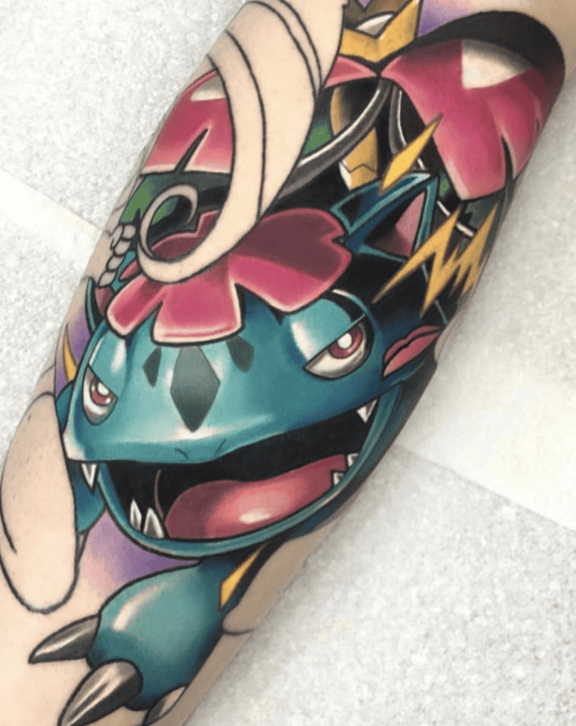 Mega Venusaur Mega Pokémon Tattoo
