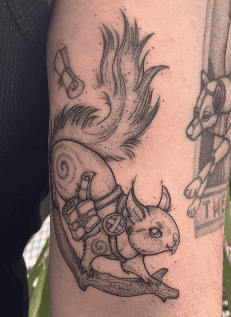 Ratatoskr Norse Mythology Tattoo