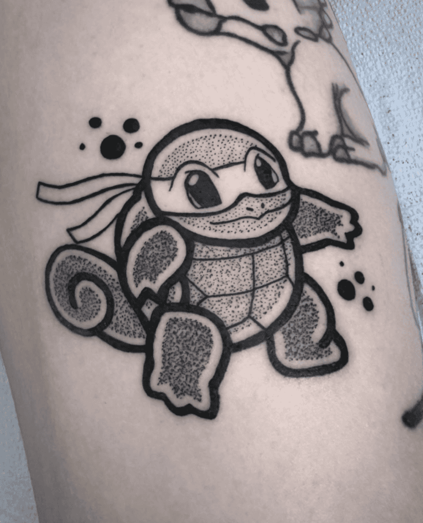 TMNT X Pokémon Tattoo