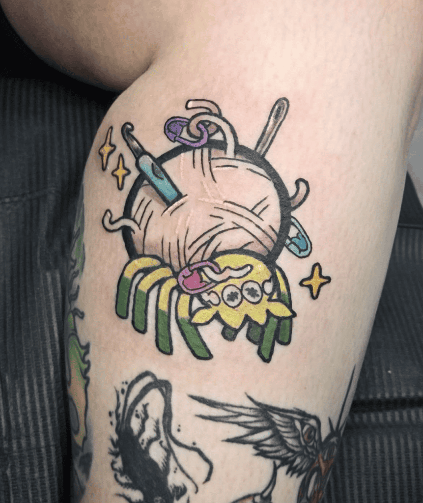 Tarountula Paldea Pokémon Tattoo