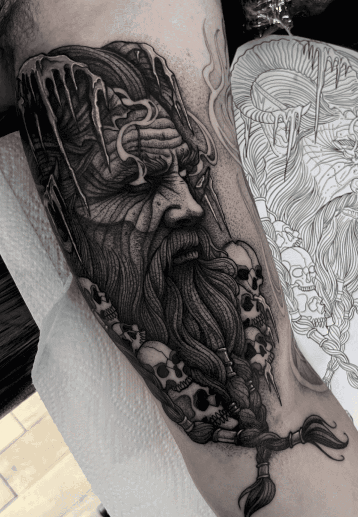Thrym Norse Mythology Tattoo