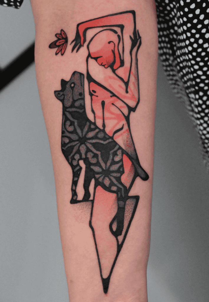 Yudhishthira Hindu Mythology Tattoo