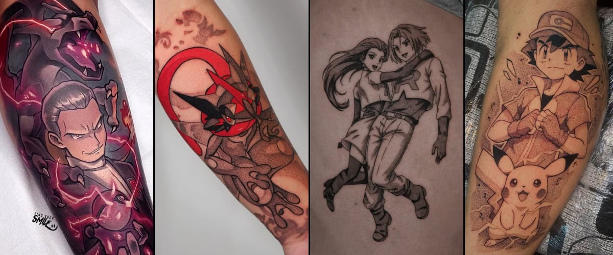 Anime Pokémon Tattoo Featured Image