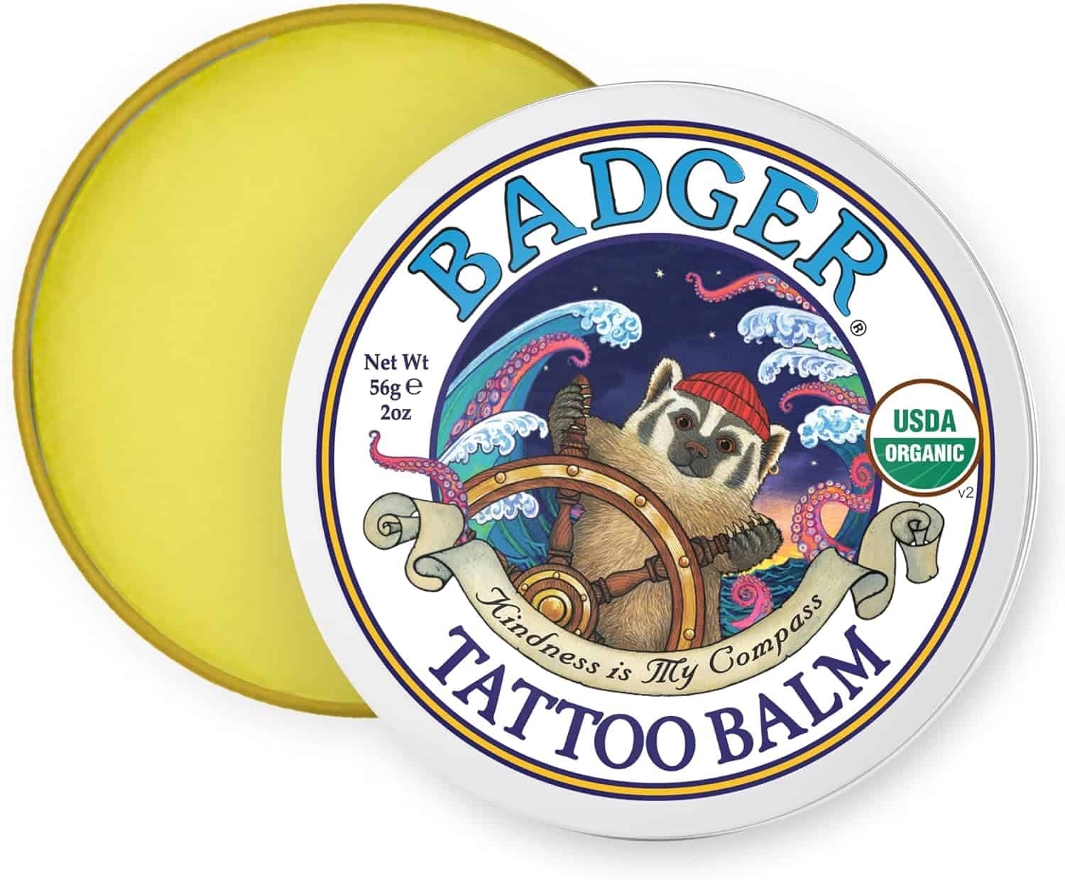 Badger Coconut Tattoo Aftercare Balm