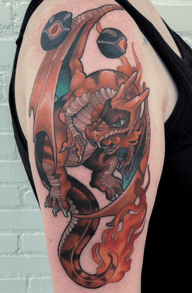 Clone Pokémon Pokéballs Anime Tattoo