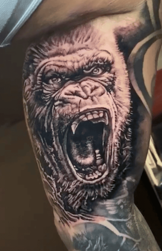 George Ape Tattoo