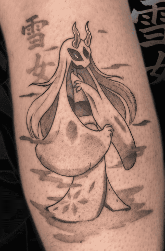 Mega Froslass Japanese Mega Pokémon Tattoo