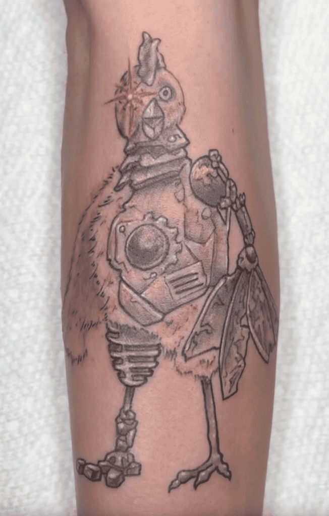 Robot Chicken Tattoo