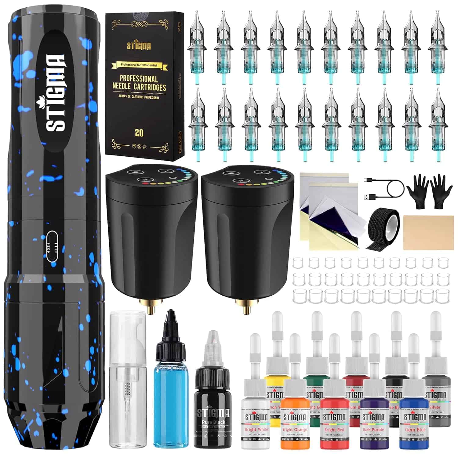 STIGMA Wireless Tattoo Gun Kit