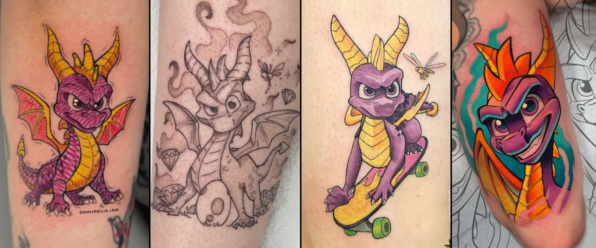 Spyro Tattoo Featured Image