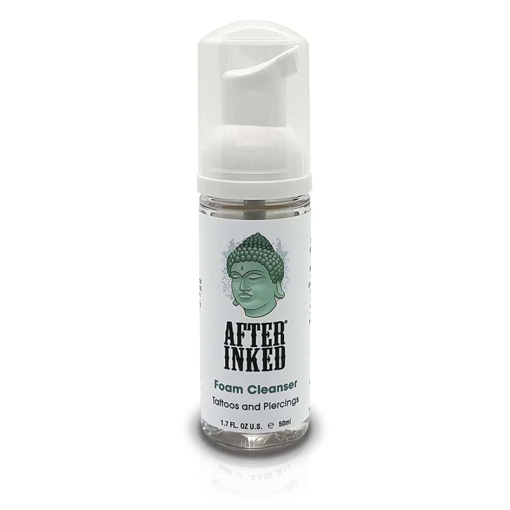 After Inked Tattoo & Piercing Aftercare Foam Cleanser Soap Wash