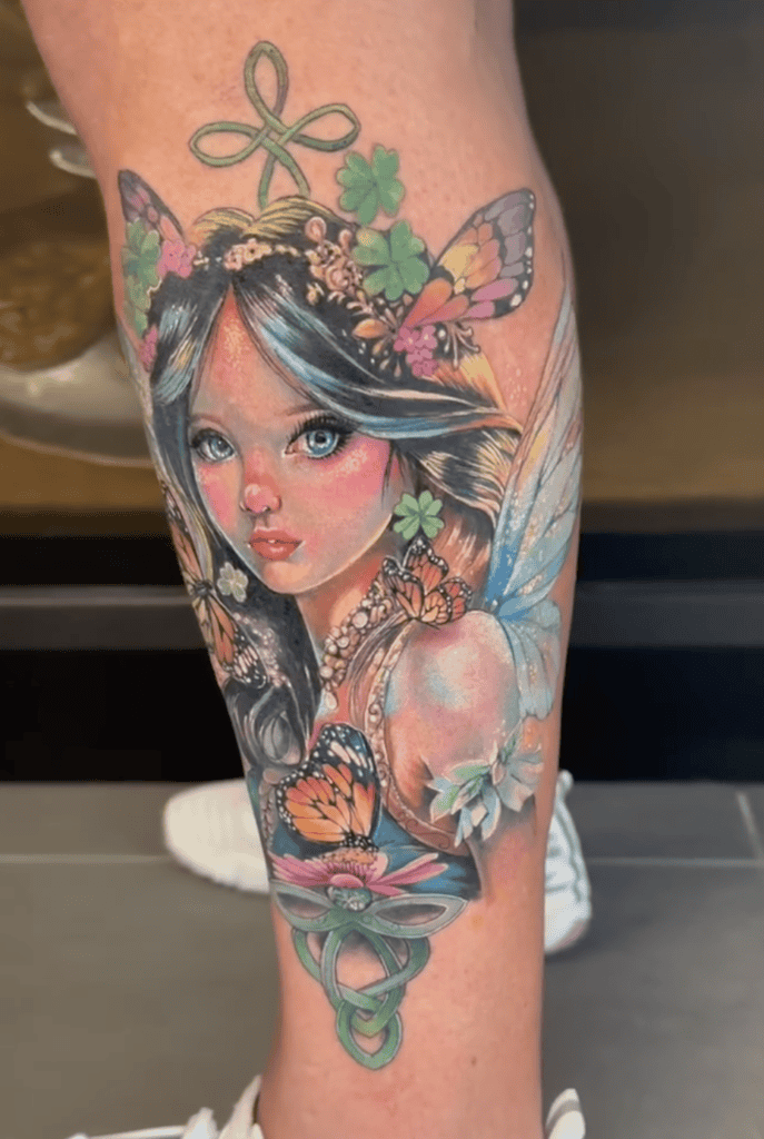Aos Sí Celtic Mythology Tattoo