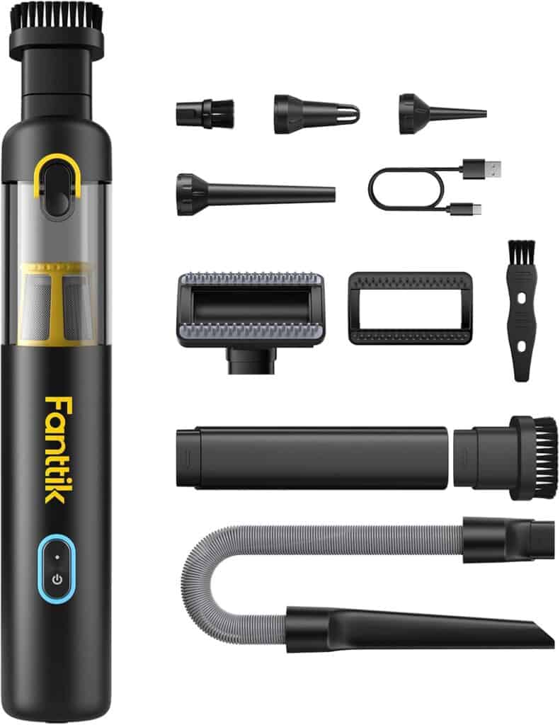 Battery-Powered Desk Vacuum Cleaners