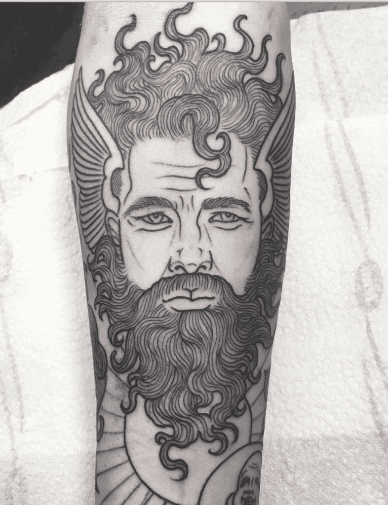Belenus Celtic Mythology Tattoo