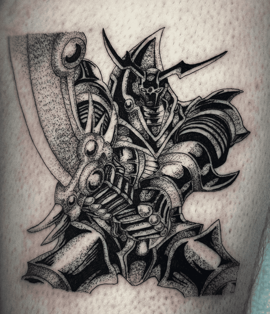 Buster Blader Yu-Gi-Oh! Tattoo