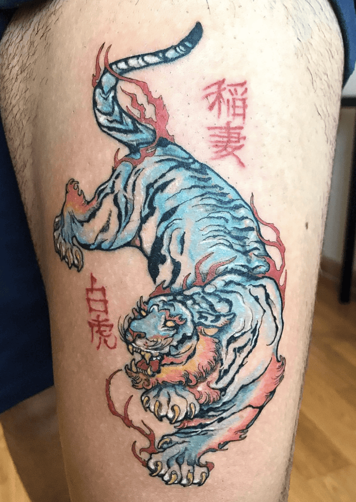 Byakko Tiger Tattoo