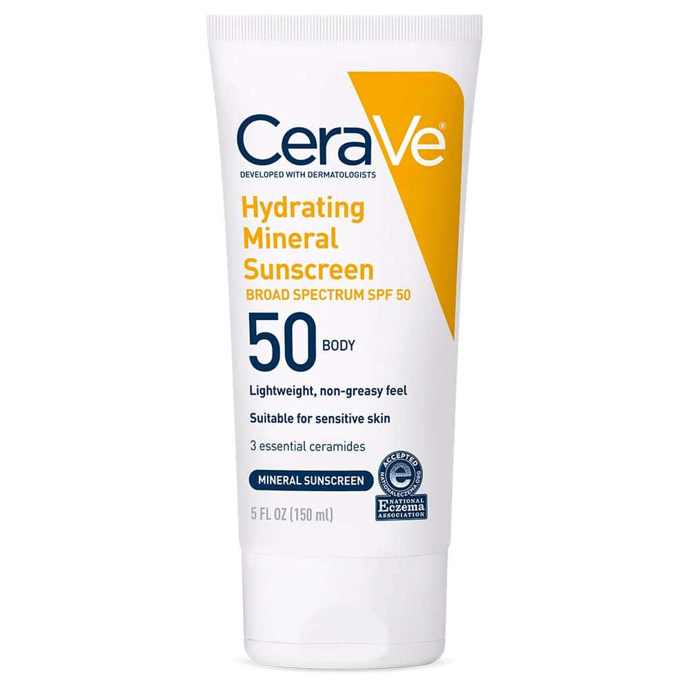 CeraVe Hydrating Mineral Sunscreen SPF 50