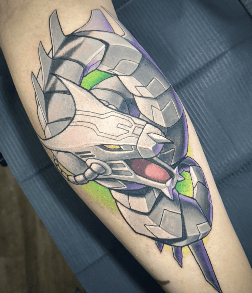 Cyber Dragon Alt Yu-Gi-Oh! Tattoo
