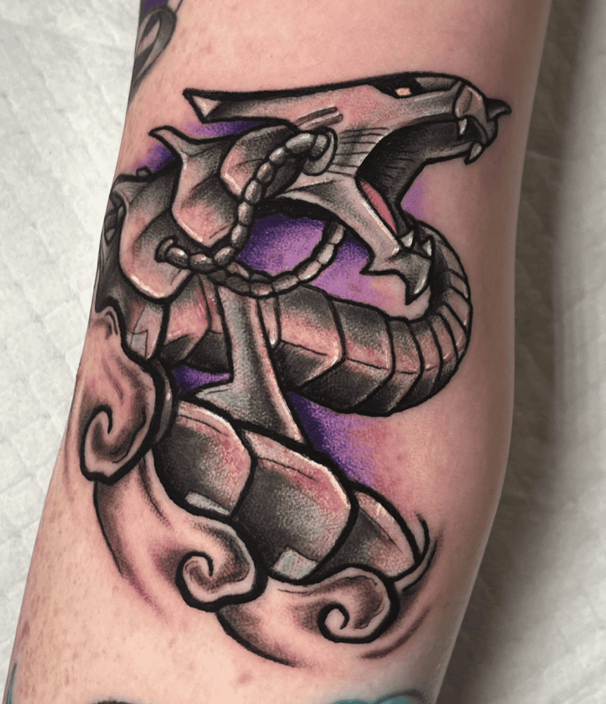 Cyber Dragon Yu-Gi-Oh! Tattoo