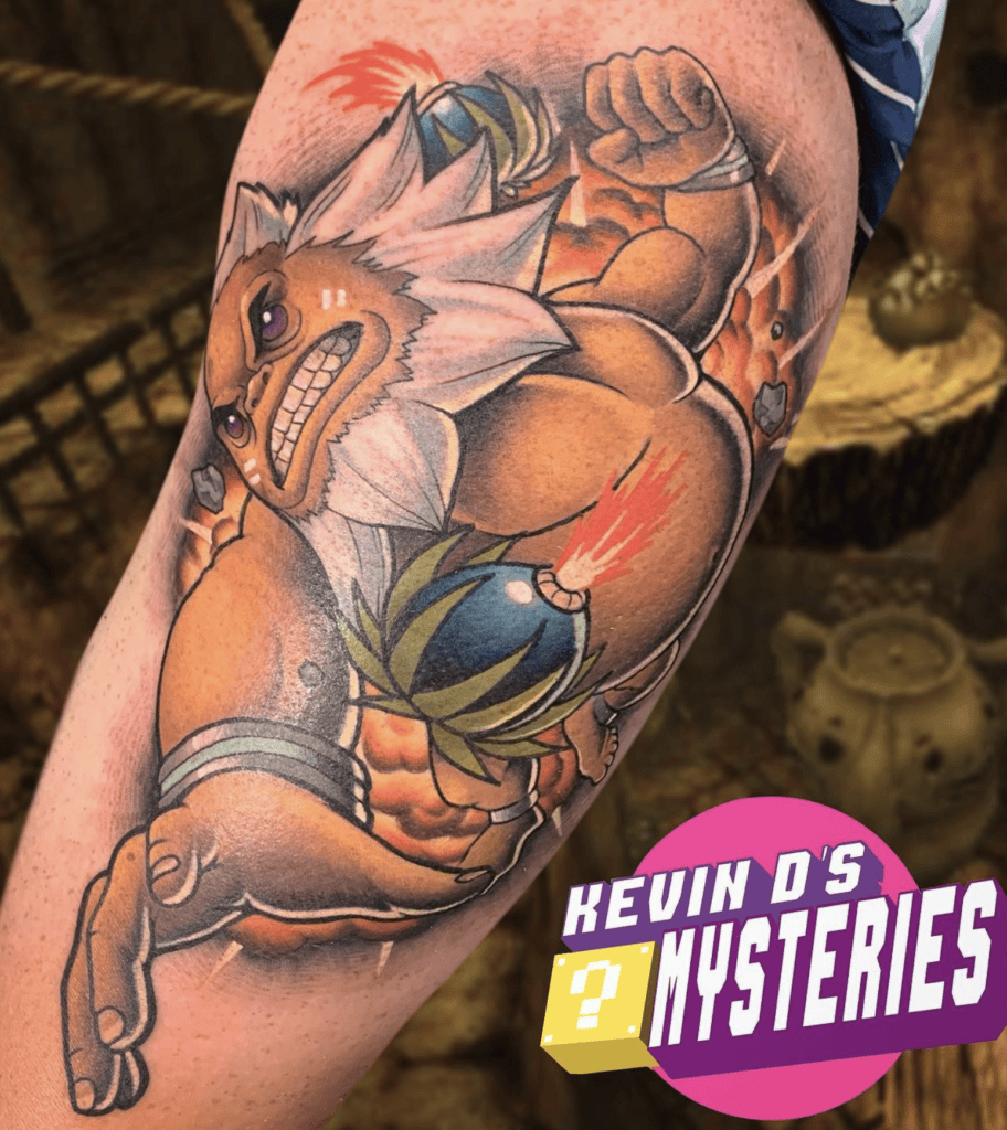 Darunia Bombs Legend of Zelda Tattoo