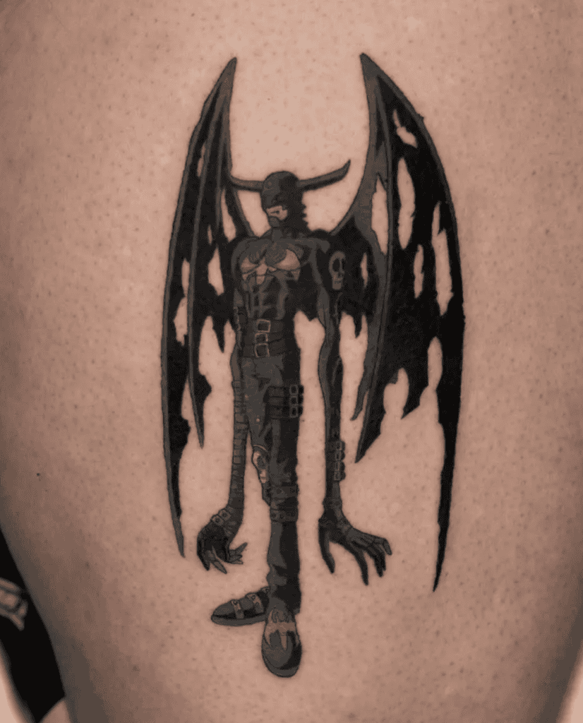 Devimon Dark Digimon Tattoo
