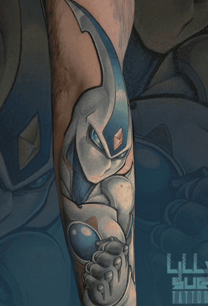 Elemental HERO Neos Yu-Gi-Oh! Tattoo