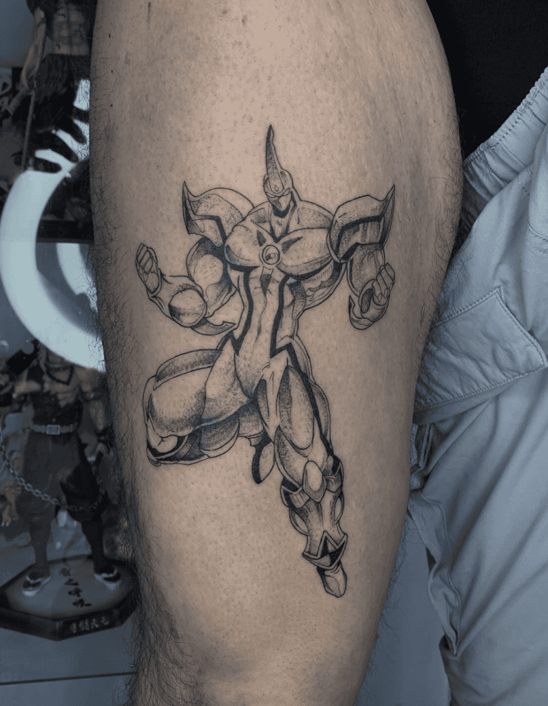Elemental HERO Pose Neos Yu-Gi-Oh! Tattoo