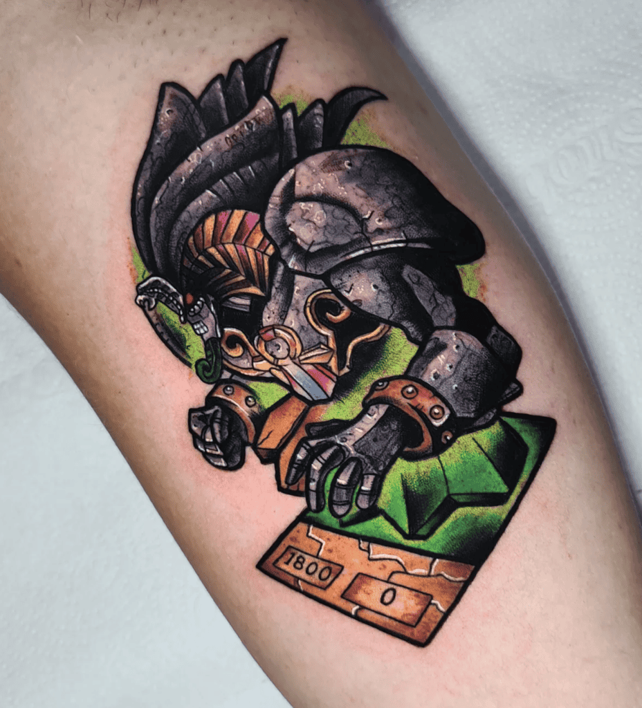 Exodia Necross Card Yu-Gi-Oh! Tattoo