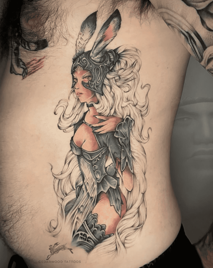 Fran Final Fantasy Tattoo
