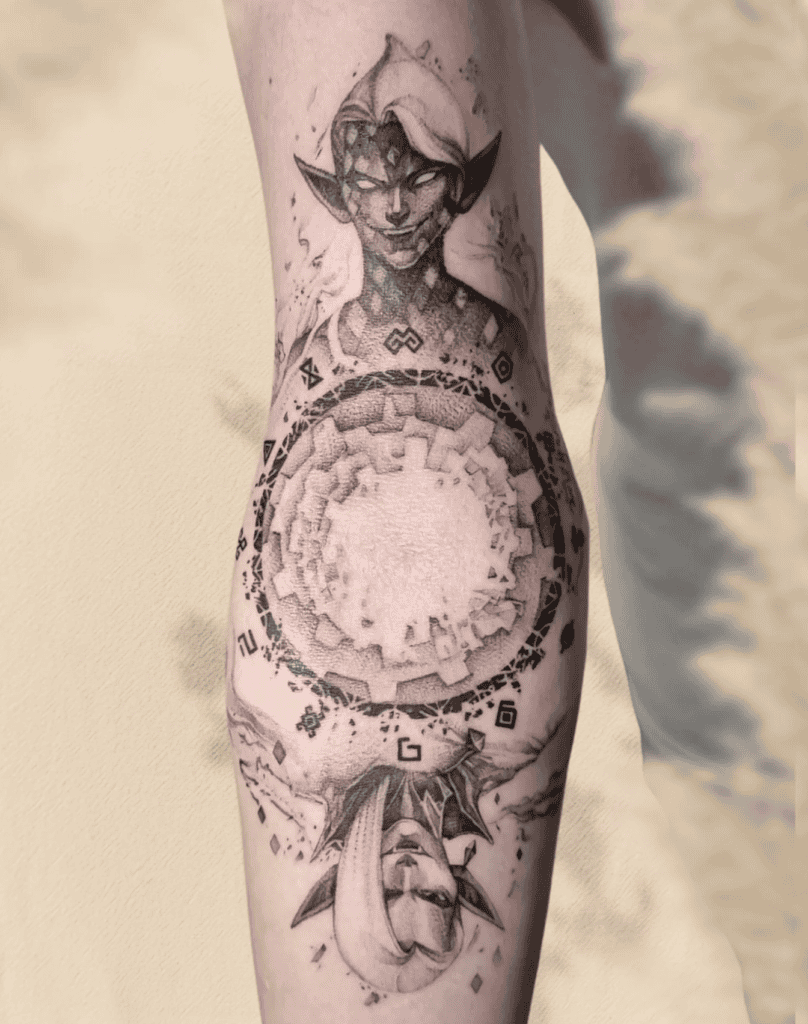 Ghirahim Demon Legend of Zelda Tattoo