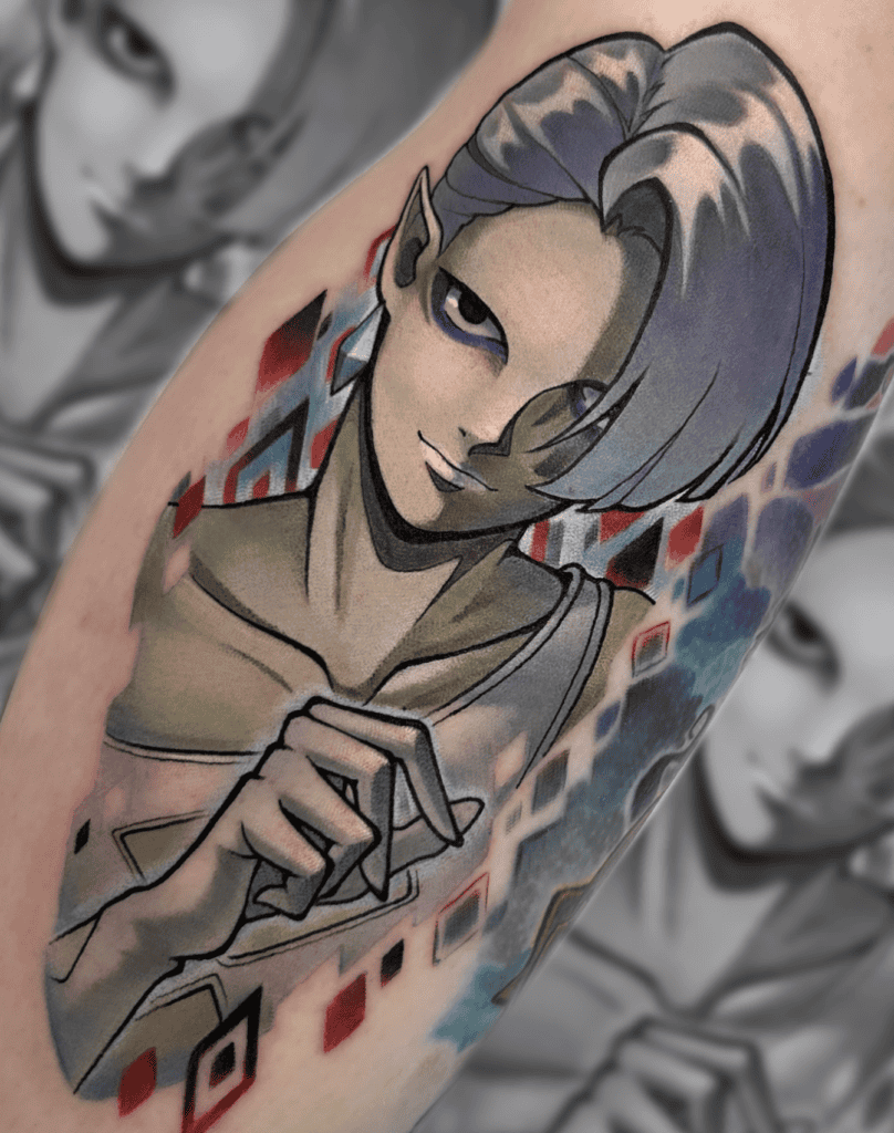 Ghirahim Legend of Zelda Tattoo