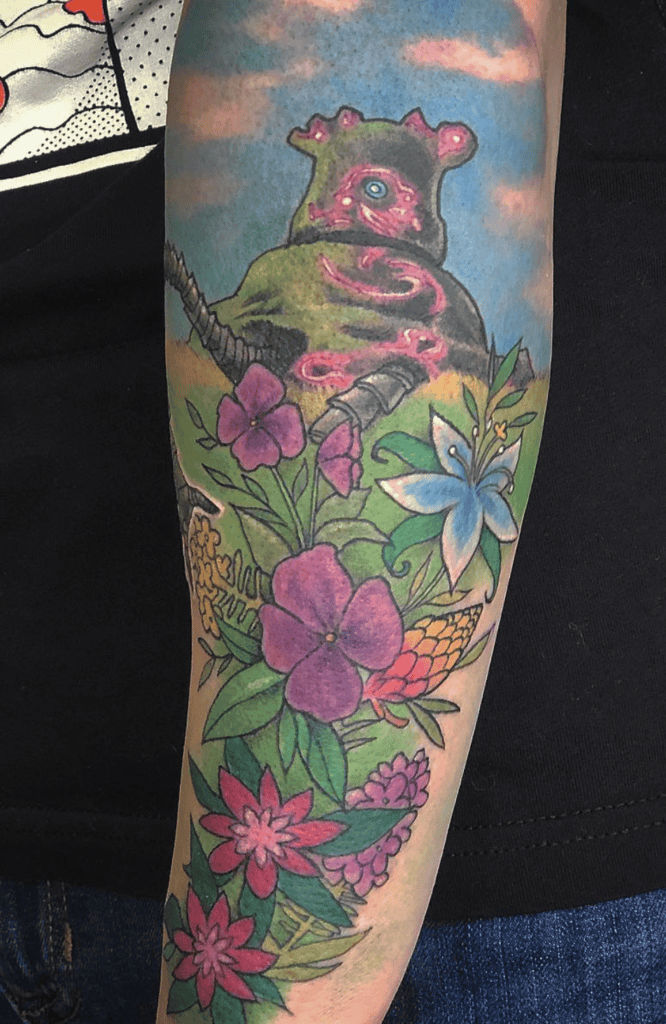 Guardian Flower Legend of Zelda Tattoo
