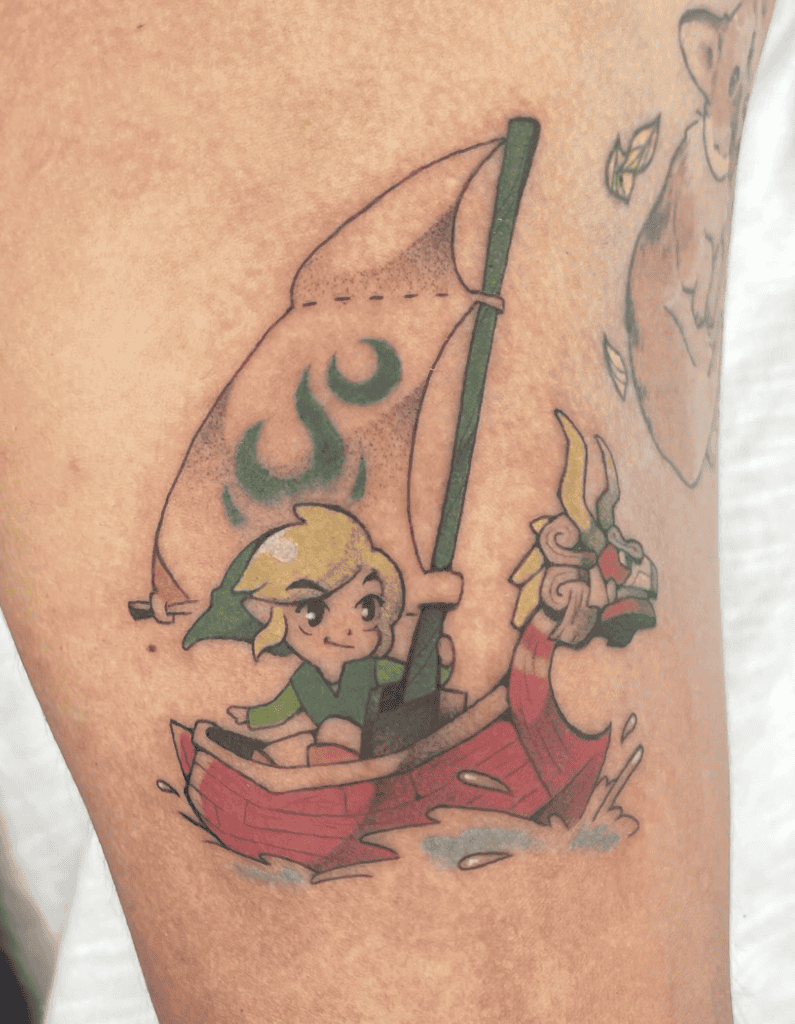 Hero of Winds Legend of Zelda Tattoo