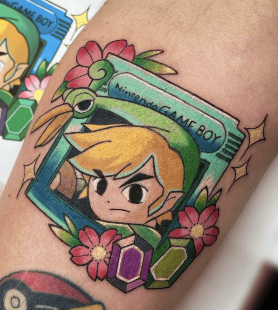 Hero of the Minish Game Legend of Zelda Tattoo