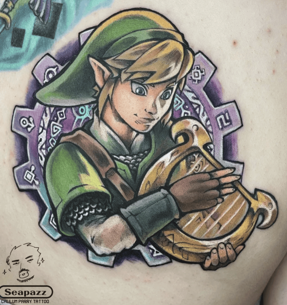 Hero of the Sky Legend of Zelda Tattoo