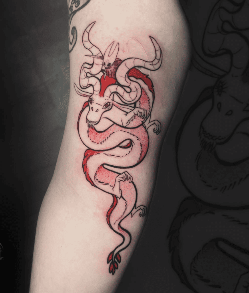 Hollow Knight X Legend of Zelda Tattoo