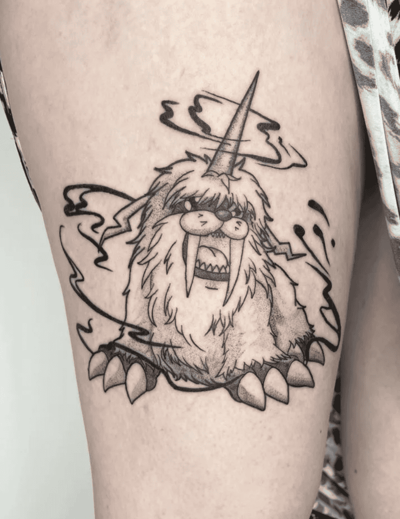 Ikkakumon Digimon Tattoo