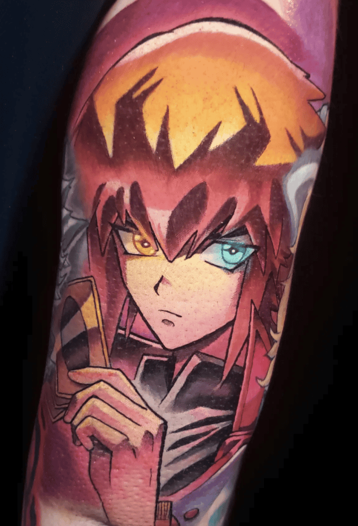 Jaden Yuki Yu-Gi-Oh! Tattoo