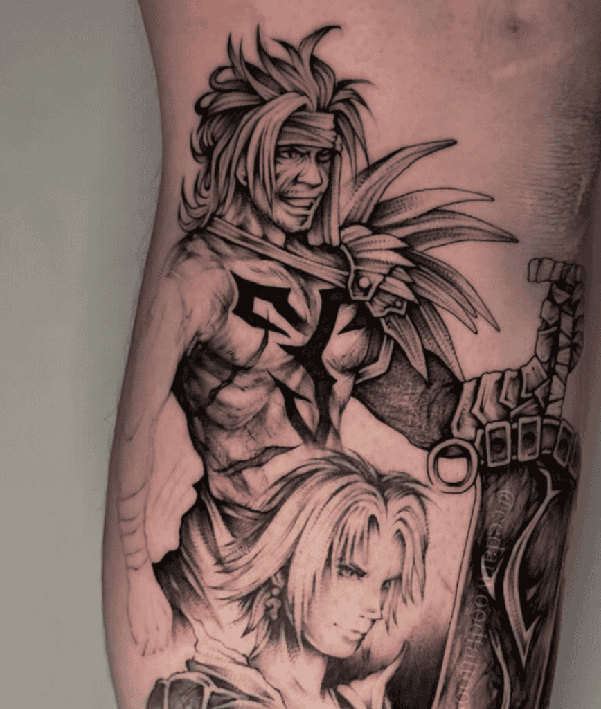 Jecht Final Fantasy Tattoo