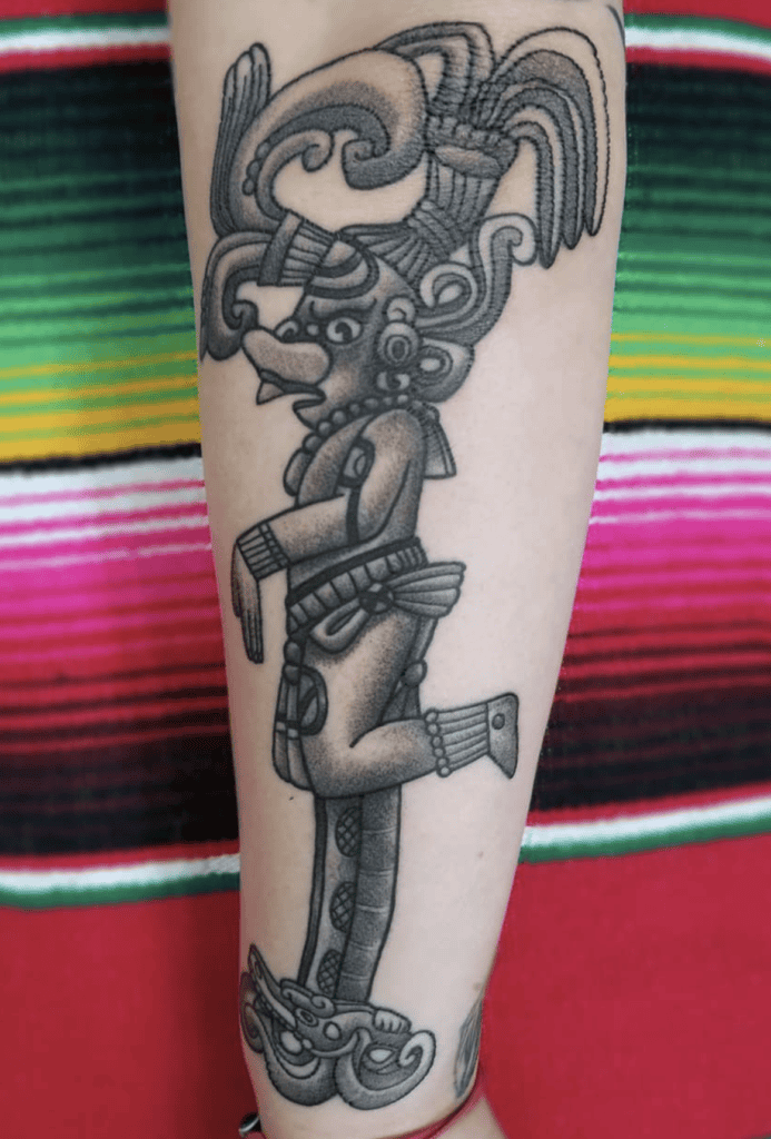 K’awiil Mayan Mythology Tattoo