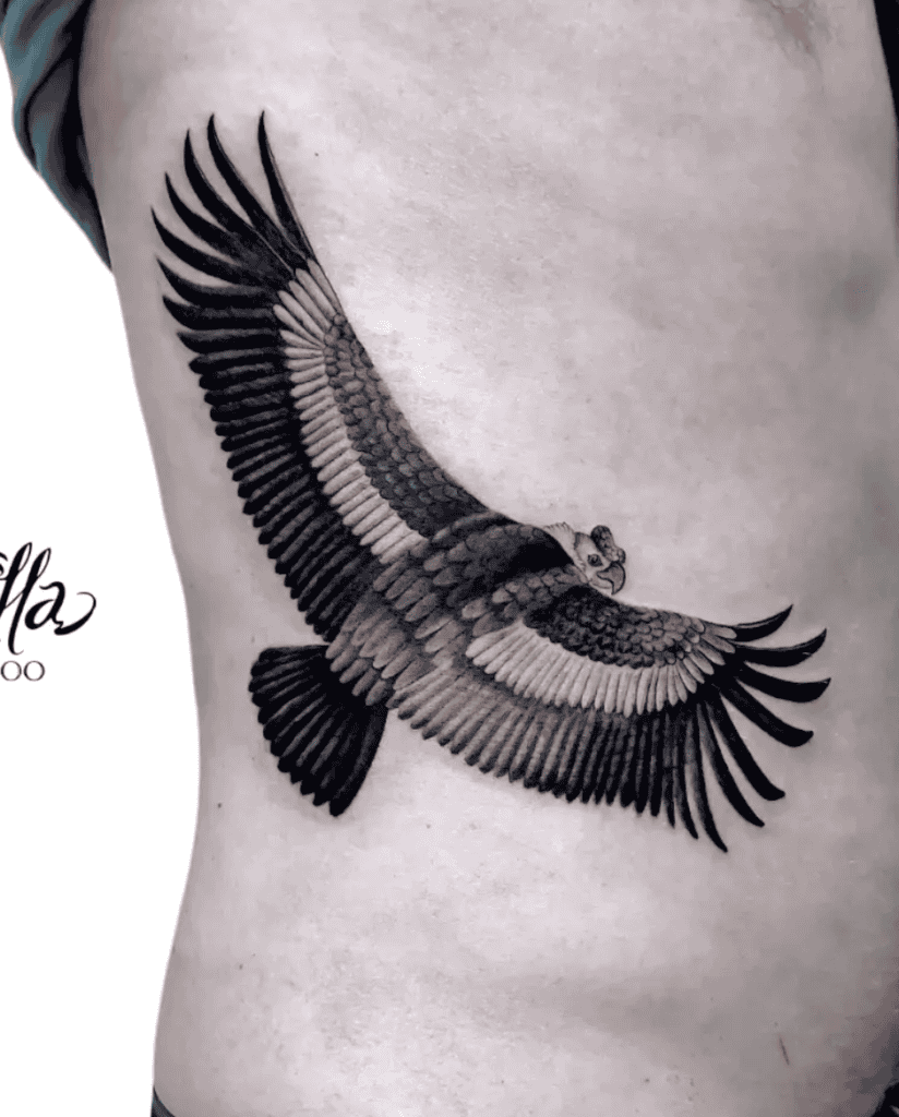 Kuntur Inca Mythology Tattoo