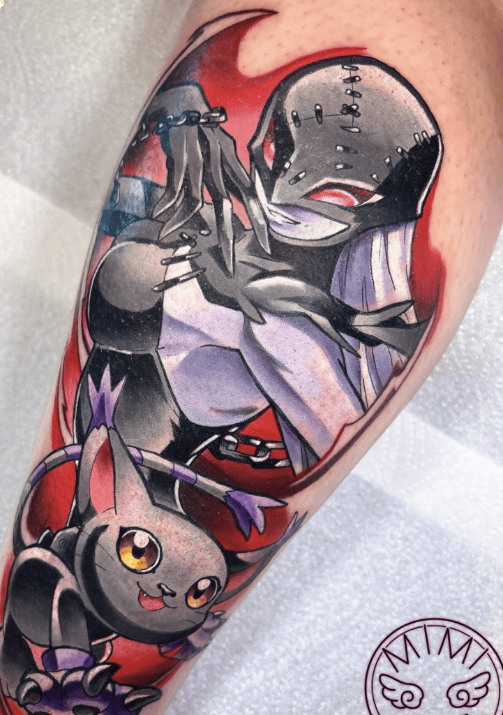 Lady Devimon Alt Digimon Tattoo