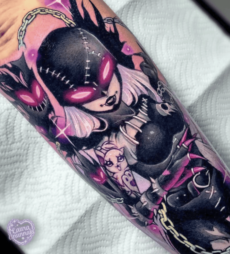 Lady Devimon Digimon Tattoo