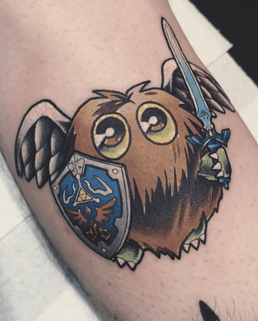 Legend of Zelda X Yu-Gi-Oh! Tattoo