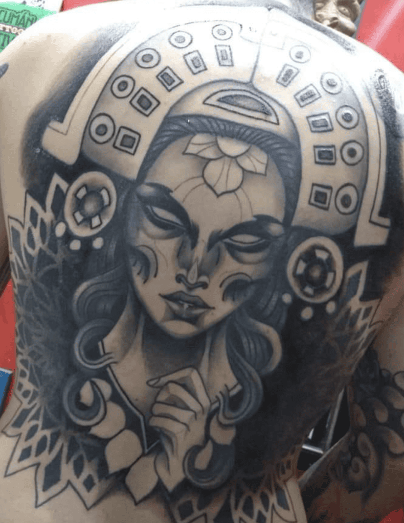 Mama Cocha Diety Inca Mythology Tattoo