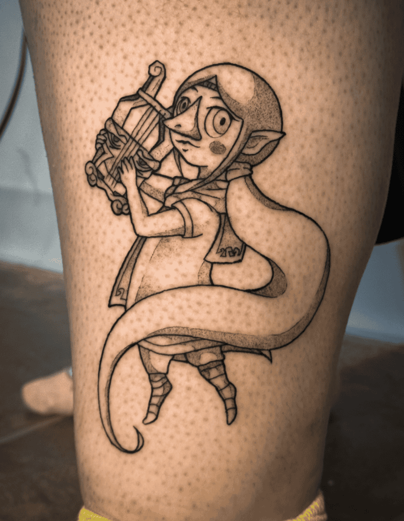 Medli Legend of Zelda Tattoo