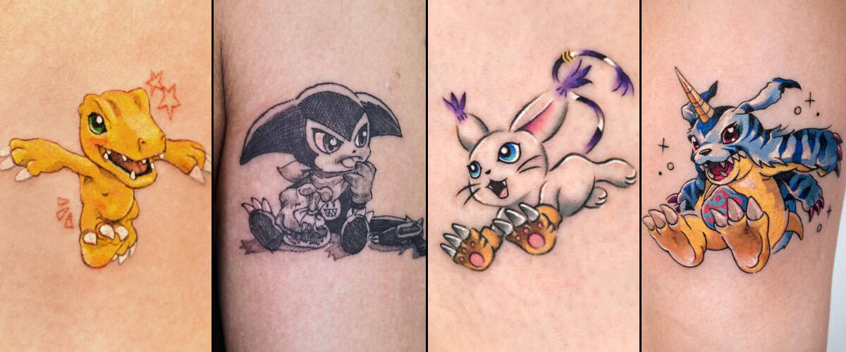 Digimon Tattoo Featured Image