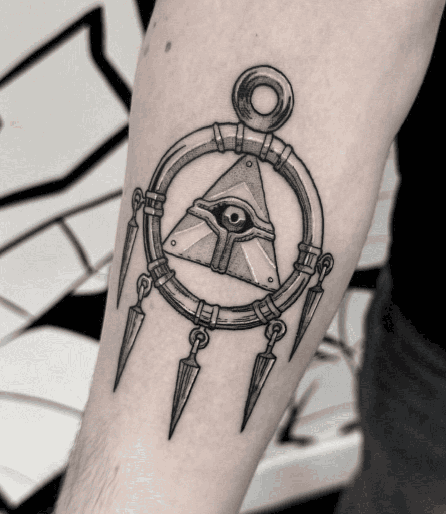 Millennium Ring Yu-Gi-Oh! Tattoo