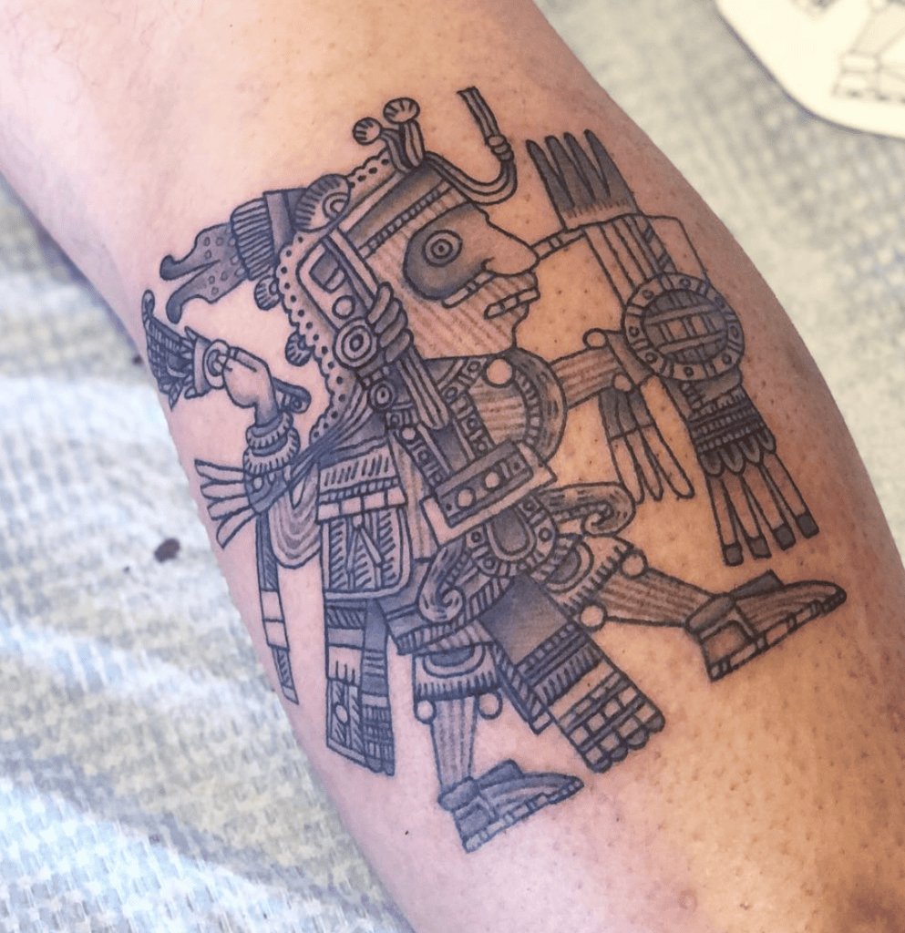 Mixcoatl Aztec Mythology Tattoo